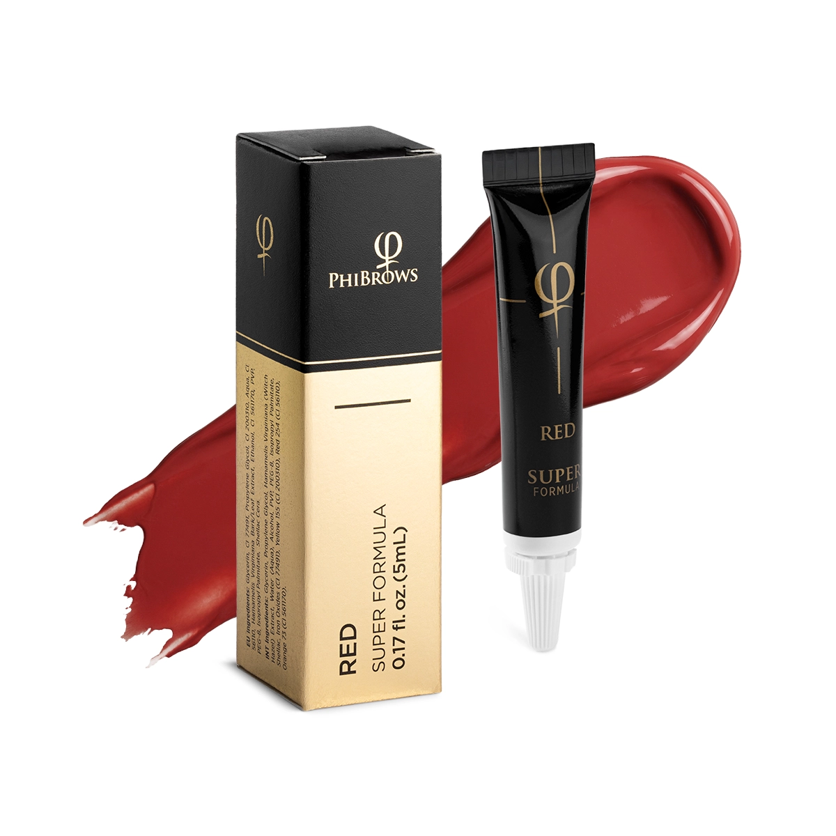 PhiBrows Red SUPER Pigment 5ml